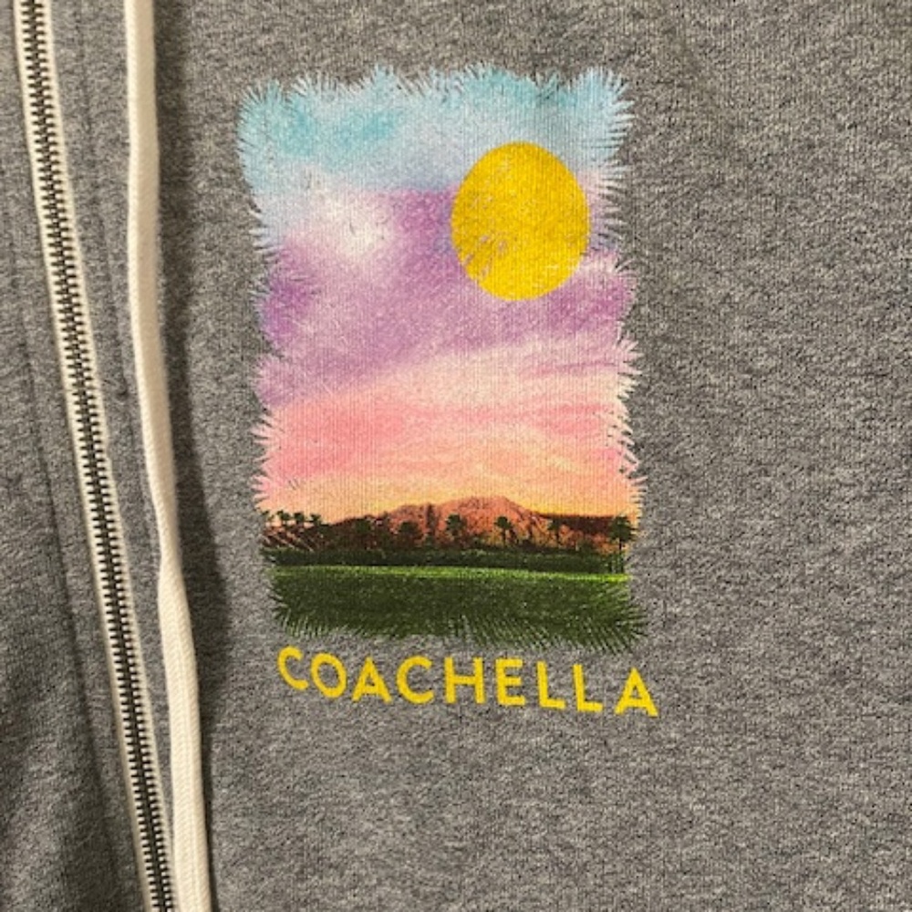 Coachella 2015 Hoodie--Mens Large--XLNT Condition - Picture 3 of 6